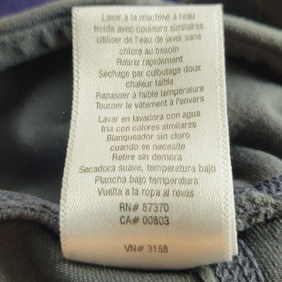 Alo Yoga Women's Coast Leggings Grey Mesh Panel Full Length XS - Picture 5 of 7